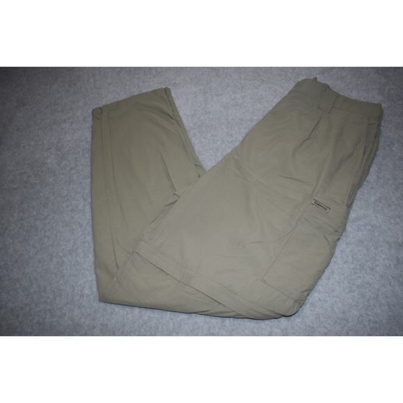 Exofficio Womens Size 12 Convertible Pants Shorts Camping Nylon Zip Cargo Pocket - Picture 1 of 10
